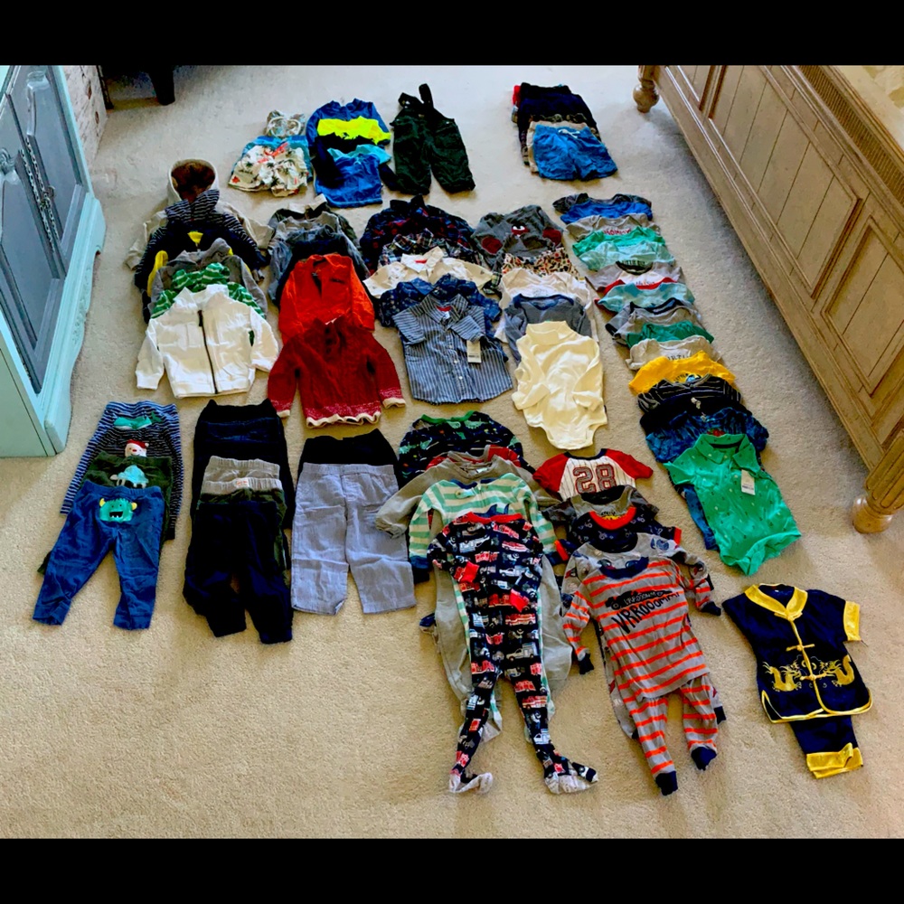 18 month boys complete wardrobe clothes
